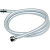 Flessibile doccia antitorsione 150 cm argento