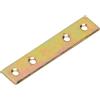 Altro Staffa piatta acciaio zincato 75x15 mm giallo