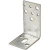 Staffa angolare di supporto in acciaio zincato 70x60x110 mm