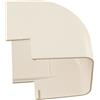 Angolo esterno per canale 80 mm x 60 mm avorio 1 pz