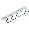 LUX-TOOLS barra per utensili 43 cm con 5 ganci