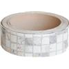 Bordo per top cucina preincollato Bisanzio crema 34x5000 mm