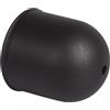 - Rosone per punto luce da soffitto Ø 68 mm nero