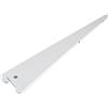 Supporto doppio a U in acciaio 37 cm 50 kg argento