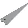 Varie Supporto doppio a U in acciaio 27 cm 50 kg argento