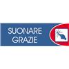 Altro Targhetta adesiva "Suonare grazie" in propilene metallizzato 6 x 18 cm