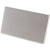 Placca "Basic" cieca alluminio colore oro