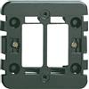 Vimar 8000 supporto 2M con griffe scatole incasso rotonde