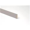 Battiscopa in MDF grigio tortora H 5,8 cm