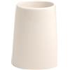 Portaspazzolini Maya in ceramica bianco
