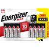Energizer Pila alcalina Energizer MAX ALK AA Stilo 4+4 pz