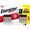 Energizer Pila alcalina Energizer MAX ALK AAA Mini Stilo 4+4 pz