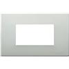 Vimar 8000 placca 3M speciali alluminio anodizzato scatto colore oro