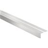 Profilo coprigradino in alluminio anodizzato 26 mm x 0,9 m