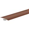 Profilo adesivo Semiwood per parquet in alluminio noce 90 cm