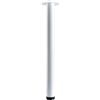 - Gamba da tavolo Hettich bianca Ø 60 x 700 mm