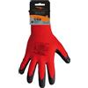 Technosafe Guanti da lavoro Technograb rosso/nero tg 9