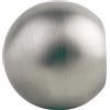 Terminale per bastone tenda Ball argento opaco Ø 1,6 cm 2 pz