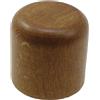 Terminale bastone tenda Tappo in legno ciliegio Ø 23 mm 2 pz