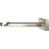 Supporto bastone tenda Next a 1 via acciaio Ø 1,6 x 13 cm