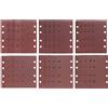 Set di fogli abrasivi LUX-TOOLS 93x180 mm 30 pz