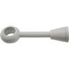 Altro Supporto regolabile per bastone tenda Ø 2,8 x L 9,5-17,5 cm bianco 2 pz