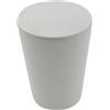 Terminale bastone tenda Meteo in legno bianco Ø 23 mm 2 pz