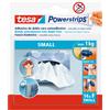 Tesa Nastro biadesivo a strisce removibile Tesa Powerstrips Small 14 pz