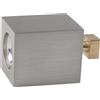 Supporto a soffitto in acciaio 1 via 1,8x1,8 cm