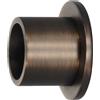 Supporto bastone tenda rosetta per nicchia bronzo Ø 2,5 cm