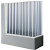 - Box vasca a soffietto 2 lati regolabile bianco 142 x 80 cm destra