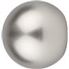 Terminale per bastone tenda Ball argento lucido Ø 2,5 cm 2 pz