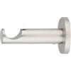Supporto bastone tenda Function a 1 via acciaio Ø 2,5 x 8 cm