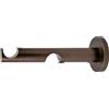 Supporto bastone tenda Function/Track bronzo a 2 vie Ø 2,5 x 15 cm