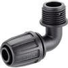 Claber raccordo fine linea a gomito Ø 1/2" (13-16 mm) - 1/2" Block System