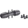 Claber raccordo Ø 1/2" (13-16 mm) 4 uscite 1/4" Block System