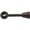 Supporto bastone tenda regolabile Ø 2,8 x L 9,5-17,5 cm noce