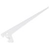 Supporto monoforo 30 cm bianco