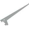 Supporto monoforo 30 cm argento