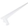 Varie Supporto semplice bianco 50 cm