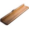 METAFORM Mensola in legno Mathilde 56x6x12,5 cm noce anticato