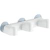 Appendiabiti Junior multiplo in plastica bianco