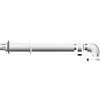Kit scarico fumi coassiale Ø 60/100 mm per caldaia Prodige Gyada