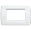 Vimar Idea placca Rondò 3M tecnopolimero colore bianco brillante