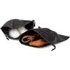 Compactor Sacchetti porta scarpe I Love My Shoes set 2 nero 35x35 cm