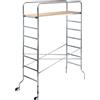 Trabattello in acciaio zincato Kreo H 3,97 m P max 120 kg