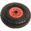OBI Ruota ad aria con cerchione in plastica profilo scanalato Ø 260 mm P 100 kg