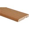 Battiscopa in MDF rivestito noce chiaro H 6,5 cm