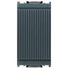 Vimar Idea copriforo fronte rigato colore grigio 2 pz
