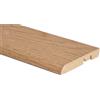 Battiscopa in MDF rivestito rovere H 8 cm